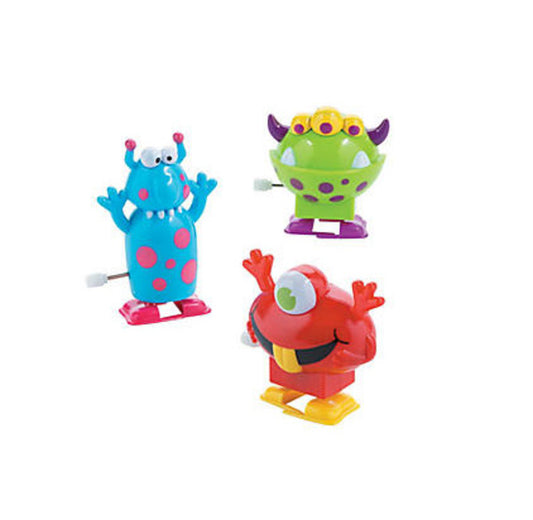 Monsters & Aliens Wind-Up Toys, Set of 3