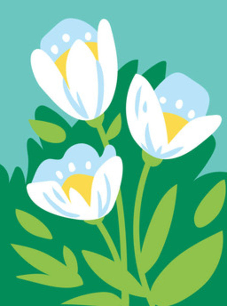 Spring Tulips Easter Card