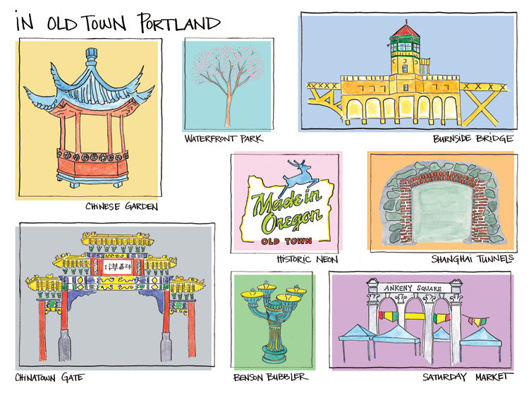 Old Town Portland Card