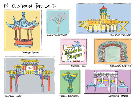 Old Town Portland Card