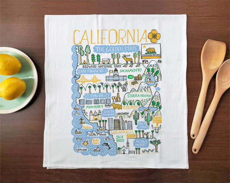 Statescapes: California Towel