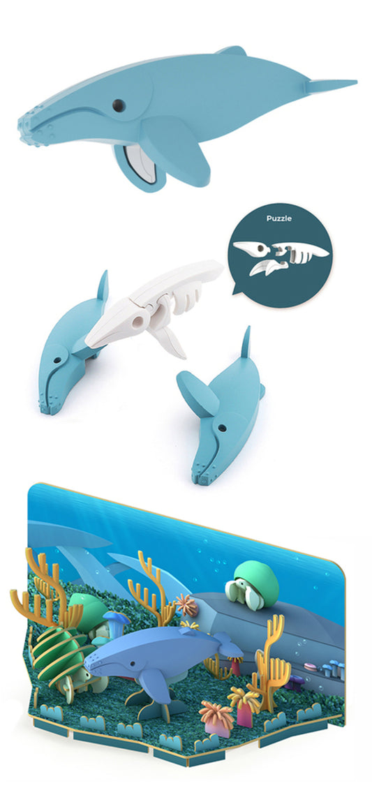 Humpback Whale Puzzle Toy
