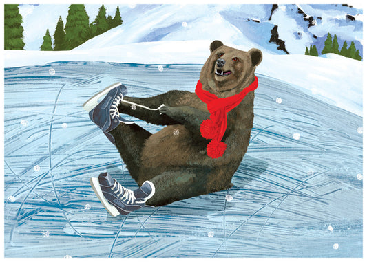 Grizzly Skates Holiday Card