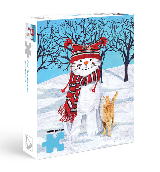 Cat Snowman Puzzle - 1000pc