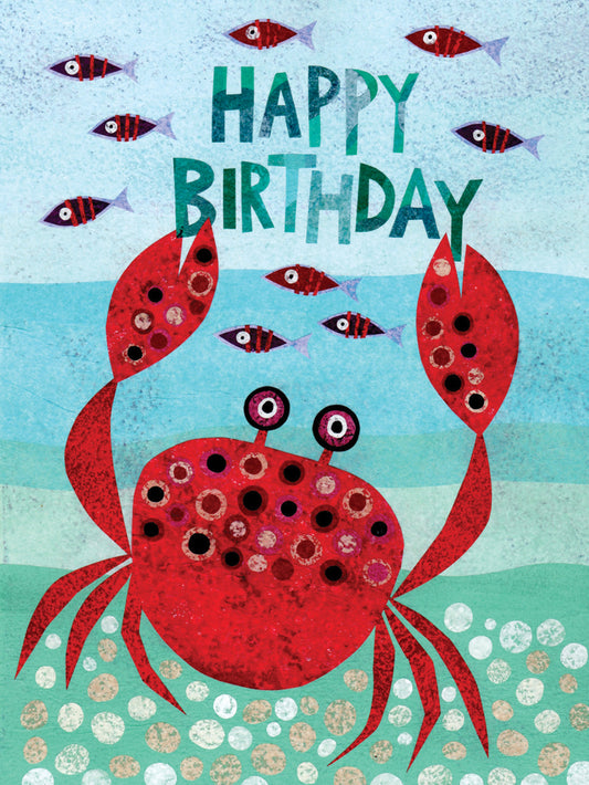 Crab Party Card