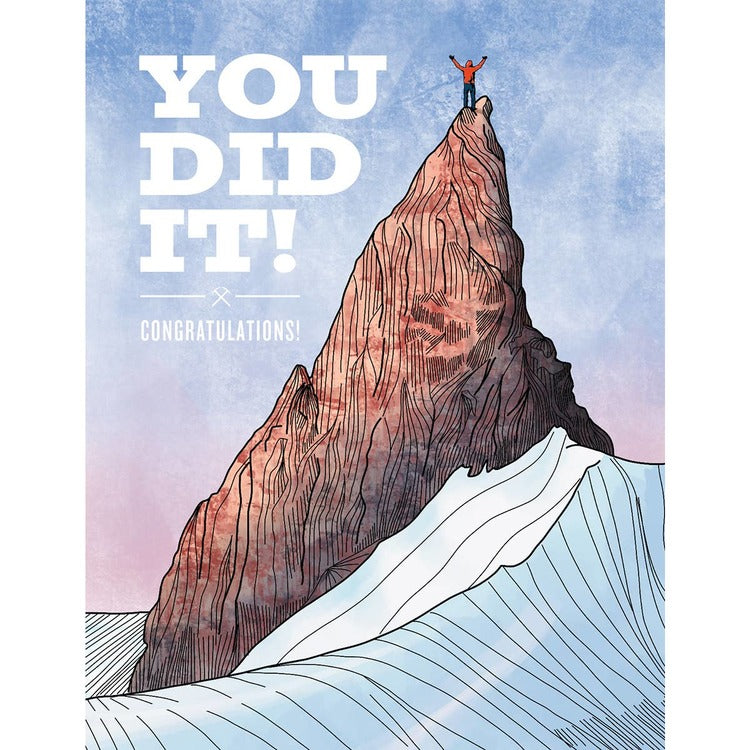 You Did It! Congratulations Card