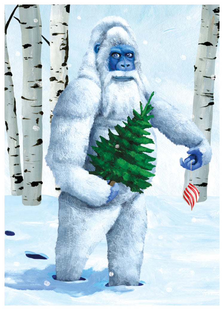 Is it Christmas Yeti? Holiday Card