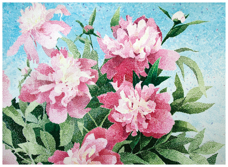 Peonies Card