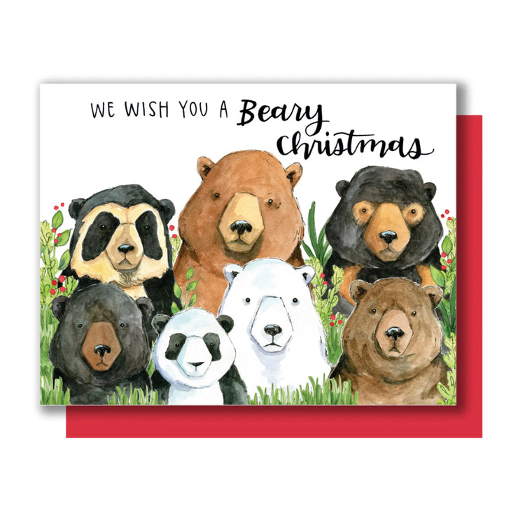 Beary Christmas Card