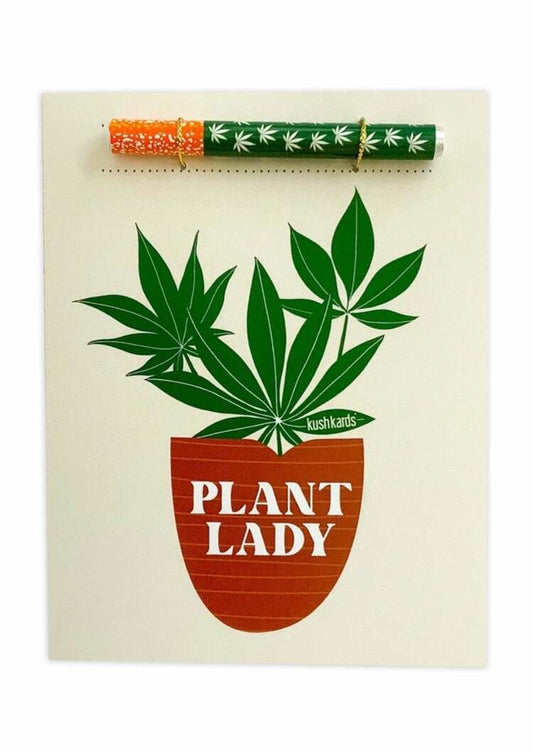 Plant Lady One-Hitter Blank Card