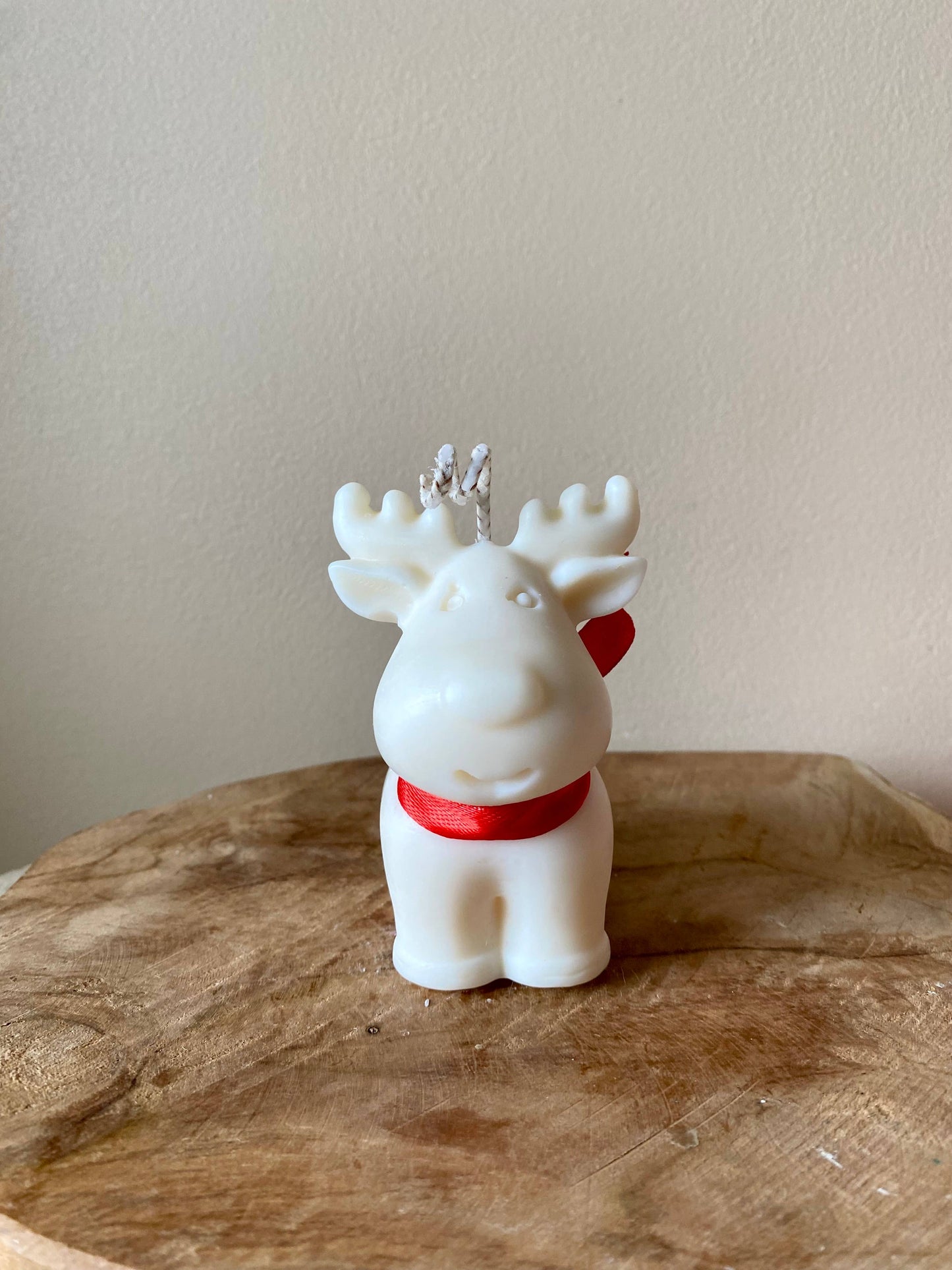 Reindeer Handmade Holiday Candle