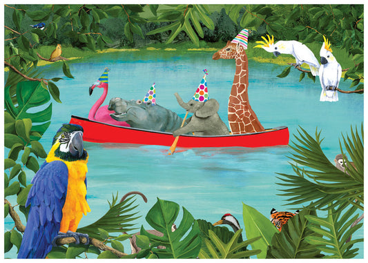 Jungle Canoe Cruise Card