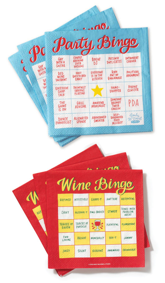 Bingo Beverage Party Napkins