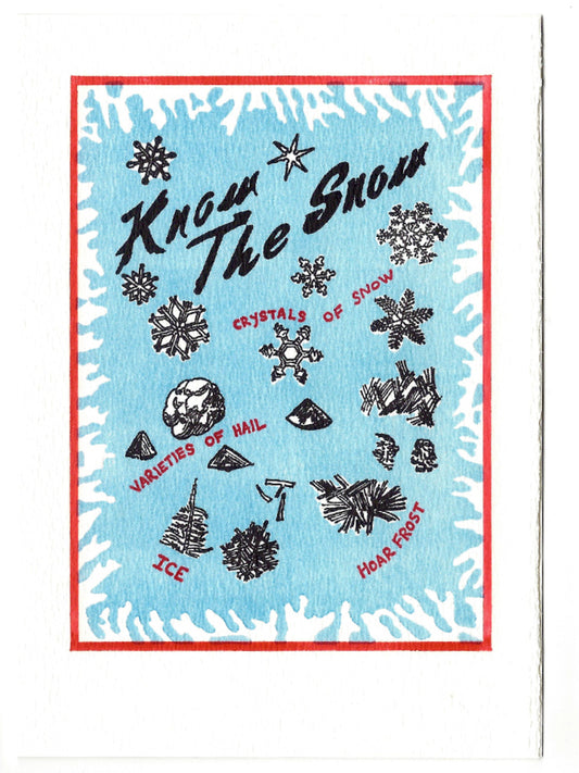 Know the Snow Christmas Cards