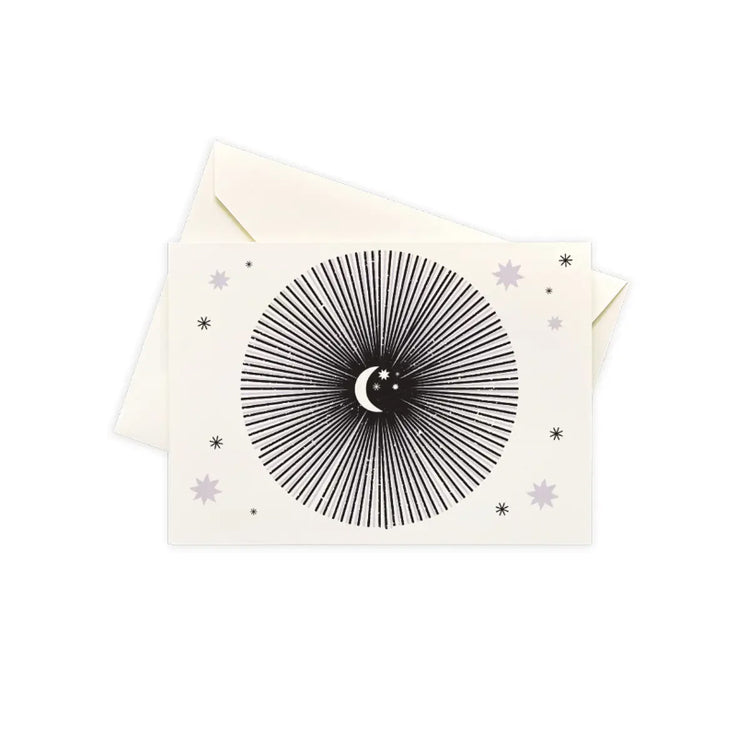 Moon Burst Boxed Blank Notes