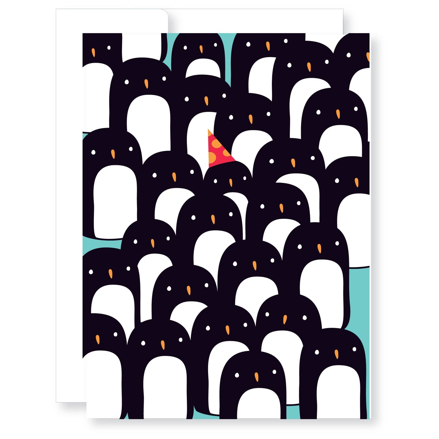 Penguin Somebody's Birthday Card