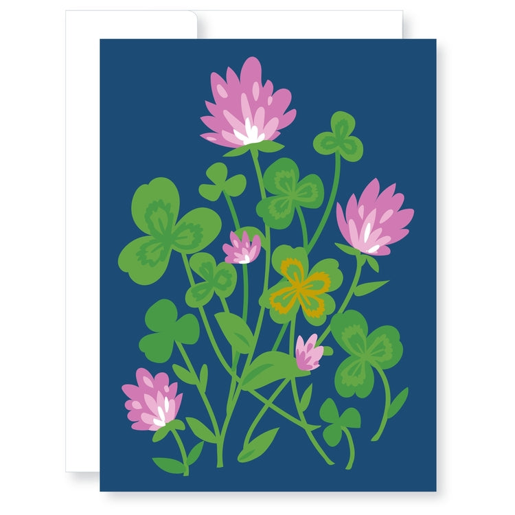 Lucky Clovers Card