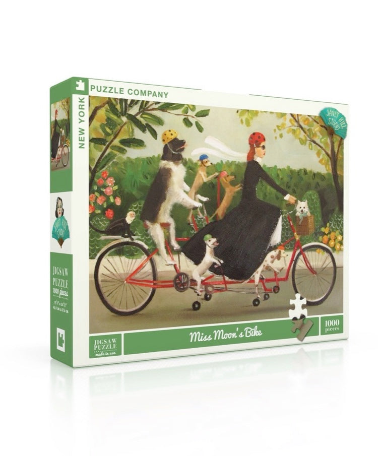 Miss Moon's Bike Puzzle - 1000pc