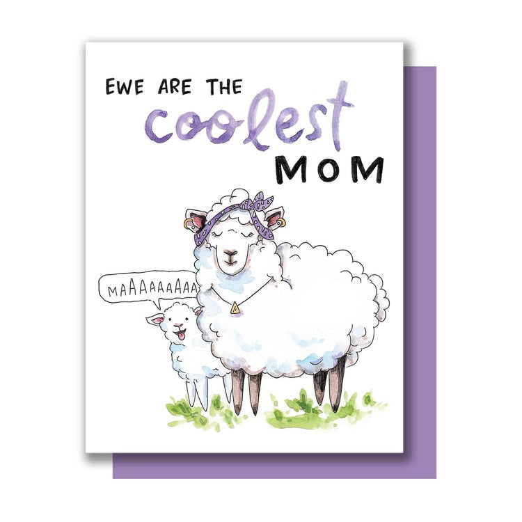 Ewe Mother's Day Card