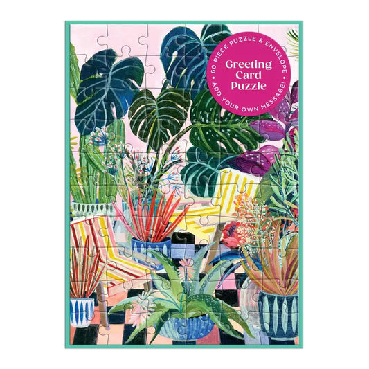 Potted Greeting Puzzle Card