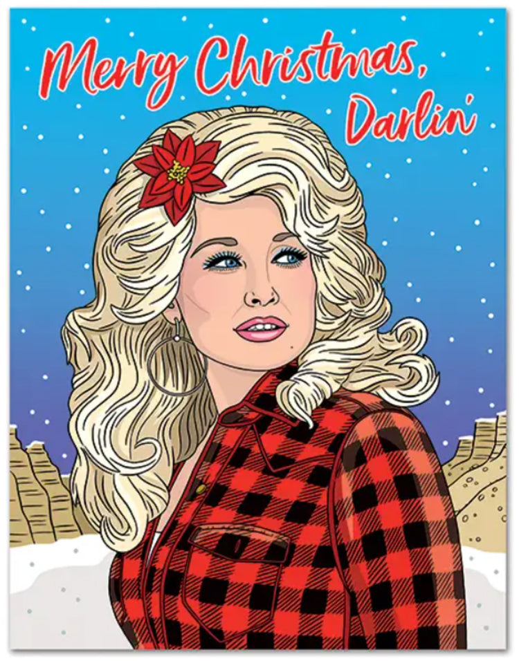 Dolly Parton Darlin' Holiday Card
