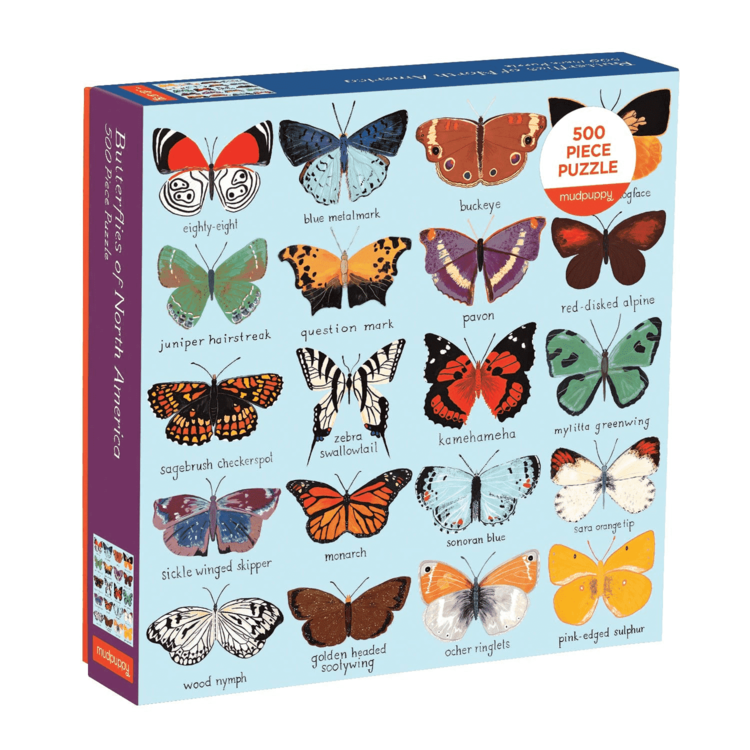 Butterflies of North America Puzzle - 500pc
