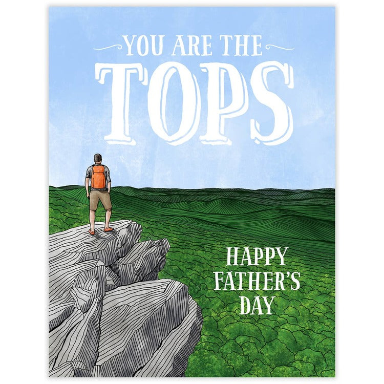 You're the Tops Father's Day Card