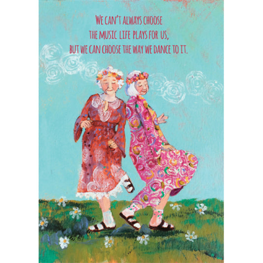 Dancing Through Life Birthday Card