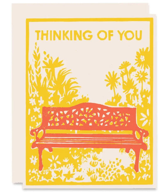 Bench Thinking of You Card