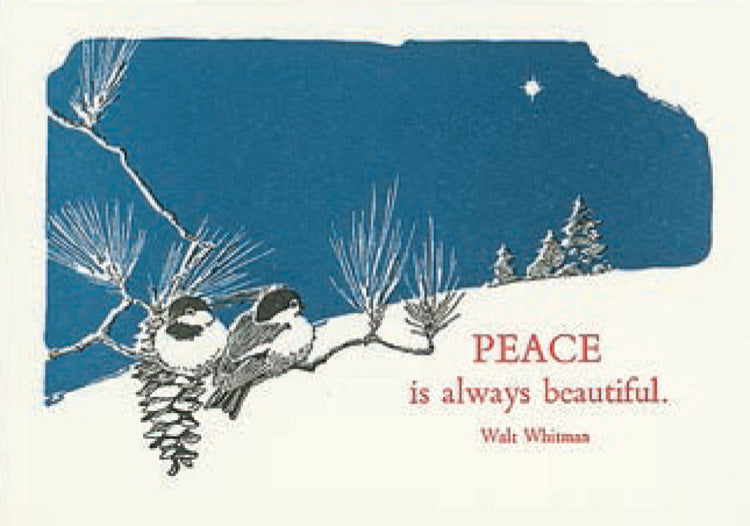 Beautiful Peace Holiday Card