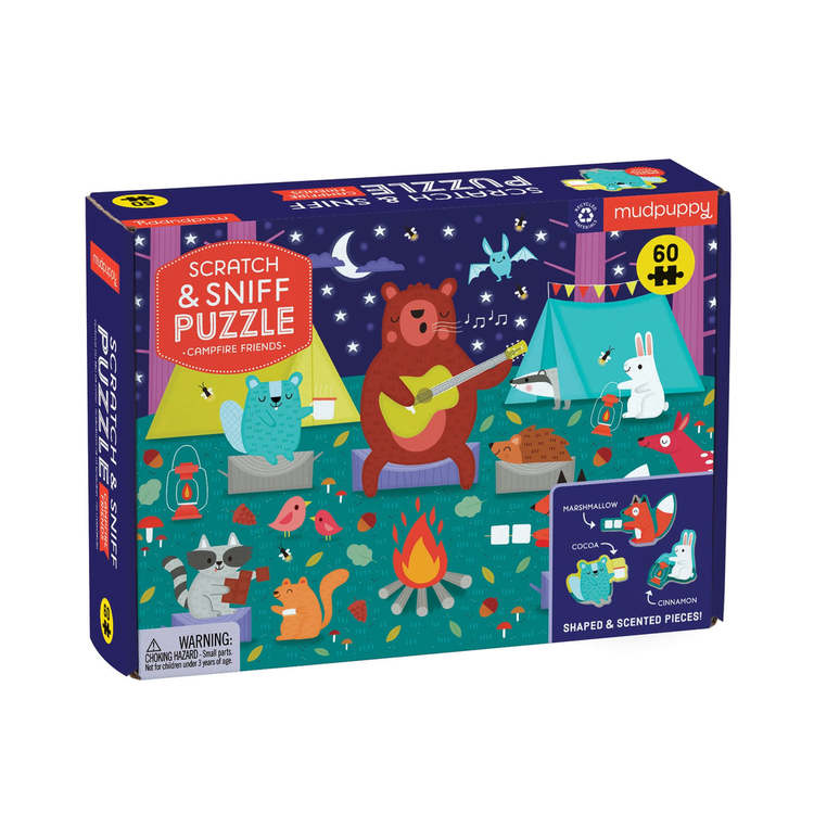 Campfire Friends Scratch and Sniff Puzzle - 60pc
