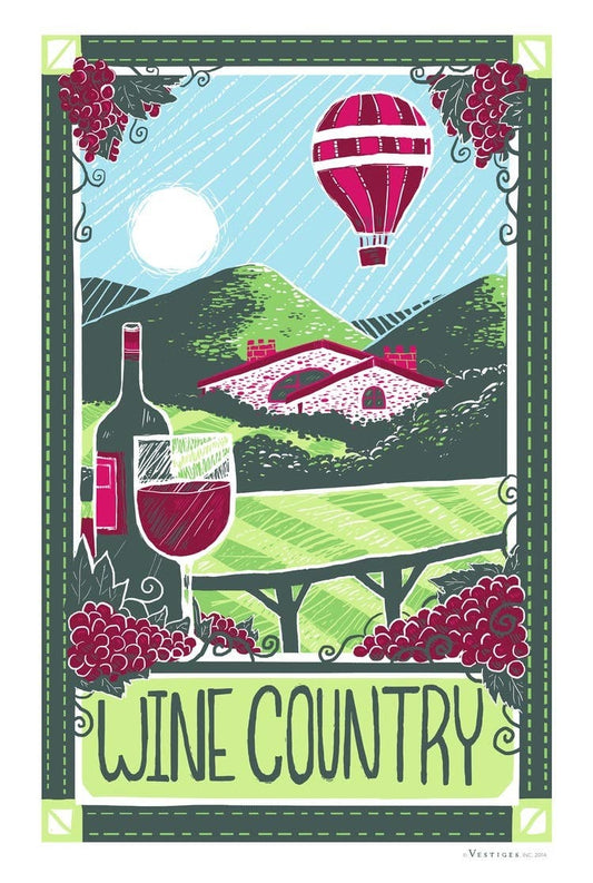 Oregon Wine Country Towel