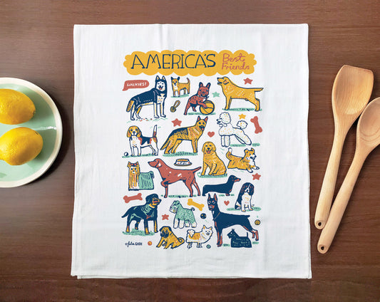 Dogs - America's Best Friends Towel